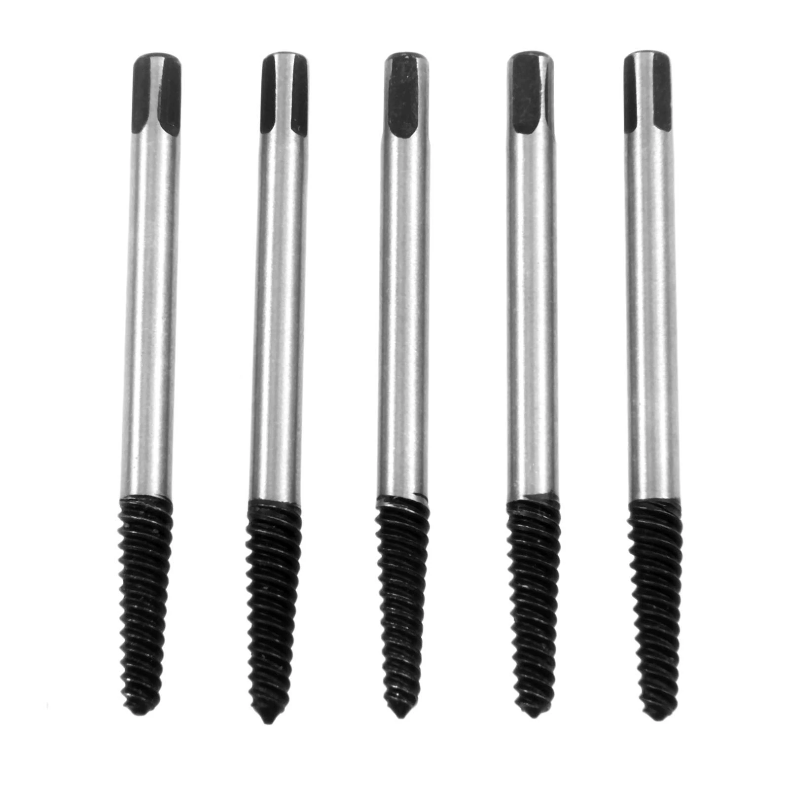 DRELD 5Pcs Steel Damaged Broken Screws Extractor Drill Bits Removal Tool Damaged Bolts Screws Remover Speed Out Screw Drivers 1#