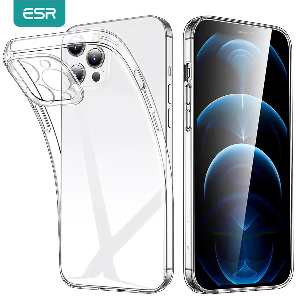 ESR for iPhone SE 2020 Case TPU Clear Cover Transparent Case for iPhone 13 12 Pro Max 11 Pro X XR XS Max 8 7 Plus 6s Case Funda