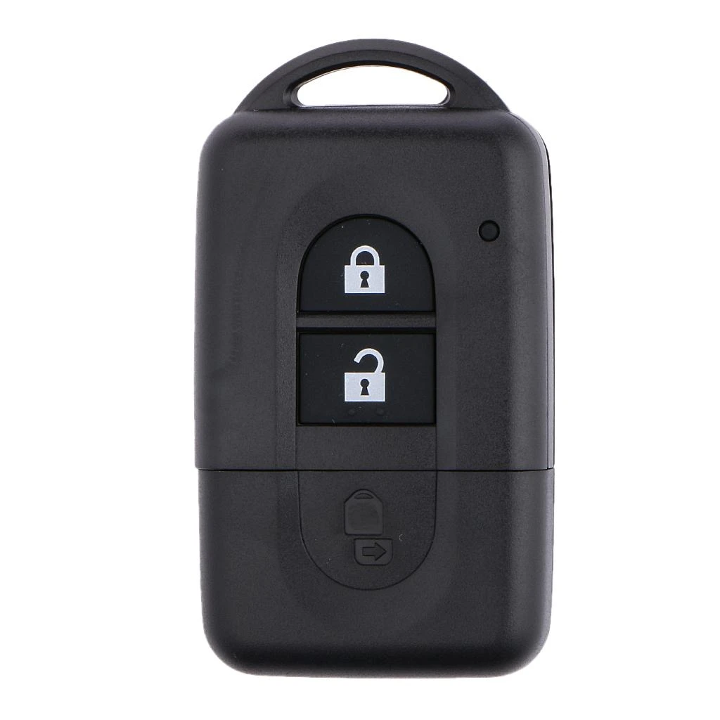 Remote Key Smart Shell FOB Replace for Nissan MICRA QASHQAI JUKE Broken Cases High Quality with 2 Soft Rubber Buttons Key Cover