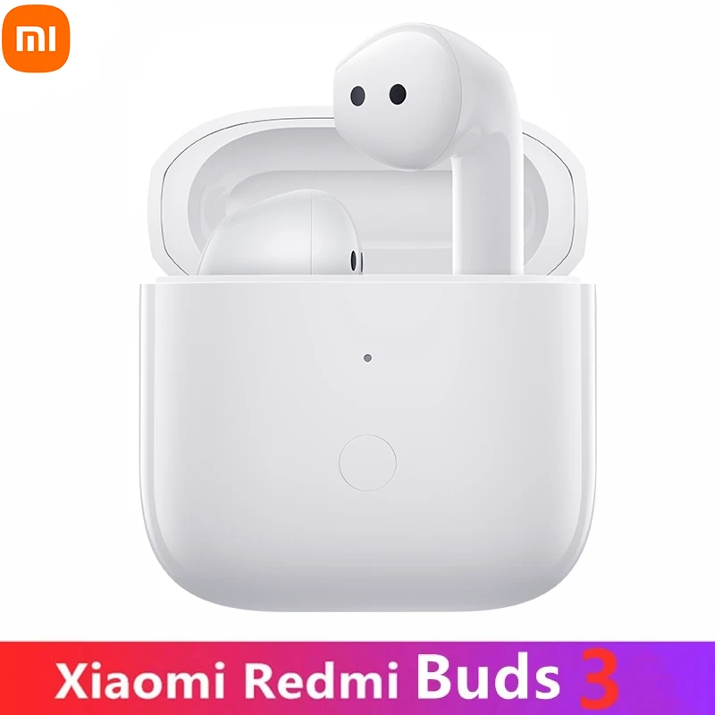 Xiaomi Redmi Buds 3 TWS Wireless Bluetooth Earphone Dual Mic Noise Cancellation Earbuds QCC 3040 Chip Water Resistant Headphones