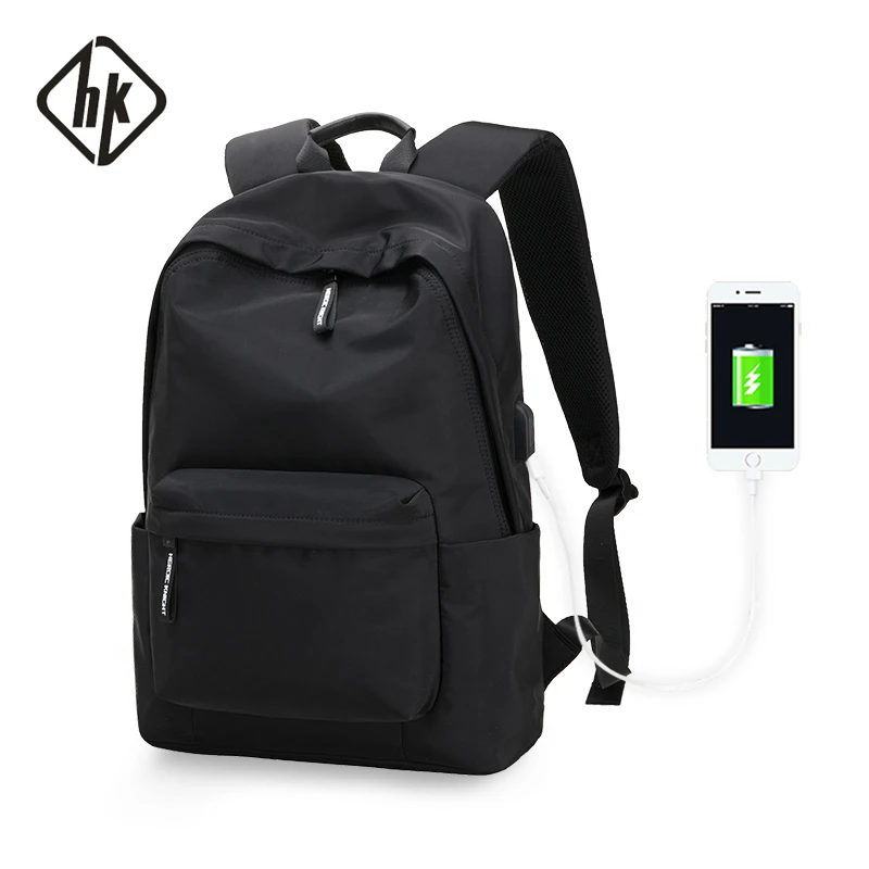 Hk Waterproof Backpack Rap Monste Young Game Bag Teenagers Men Women Student School USB Bags travel Shoulder Laptop Bag