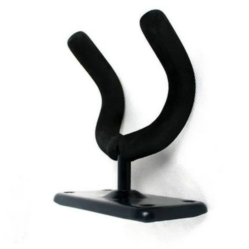 1 Pcs Guitar Hanger Hook Holder Wall Mount Stand Rack Bracket Display Fits Most Guitar Bass Easy To Install+Screws