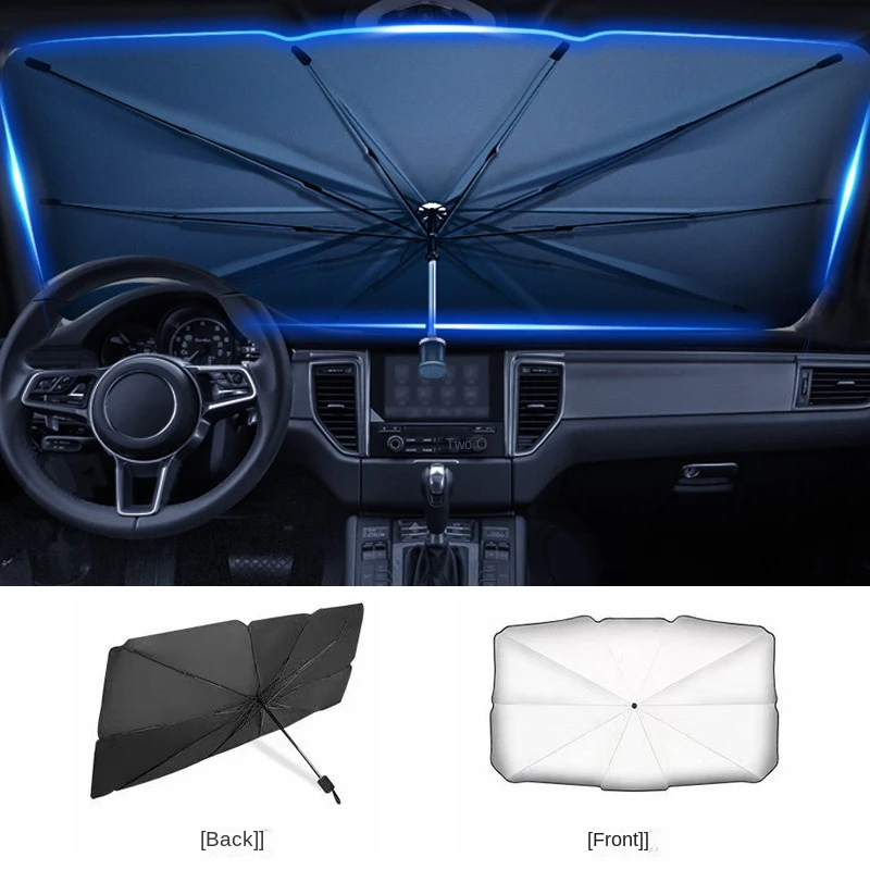 Car Sun Shade Protector Parasol Auto Front Window Sunshade Covers Car Sun Protector Interior Windshield Protection Accessories