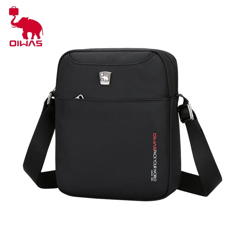 OIWAS High Quality Waterproof Men's Crossbody Bag Mini Business Shoulder Bags Traveling Messenger Sling Pack Casual Handbags