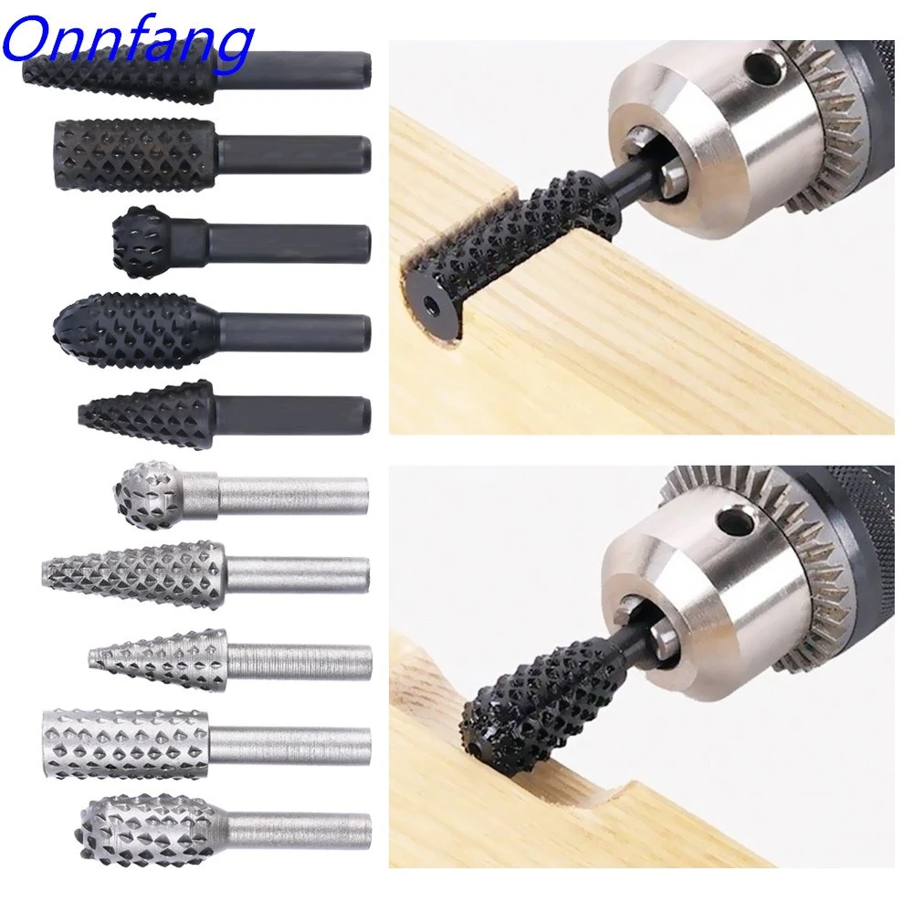 Onnfang 5 Pcs  Rotary Craft Files High Quality 1/4