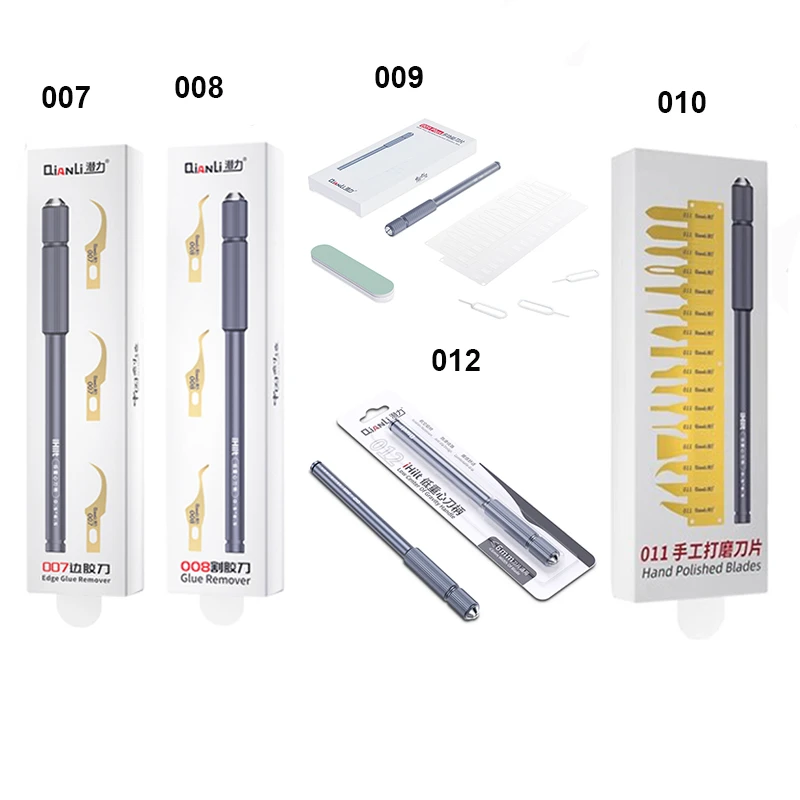 Qianli 007 008 009 011 Thin blade Motherboard BGA IC Chip Phone Repair Knife  IC Glue Cleaning  Mainboard SMD Soldering  Knife