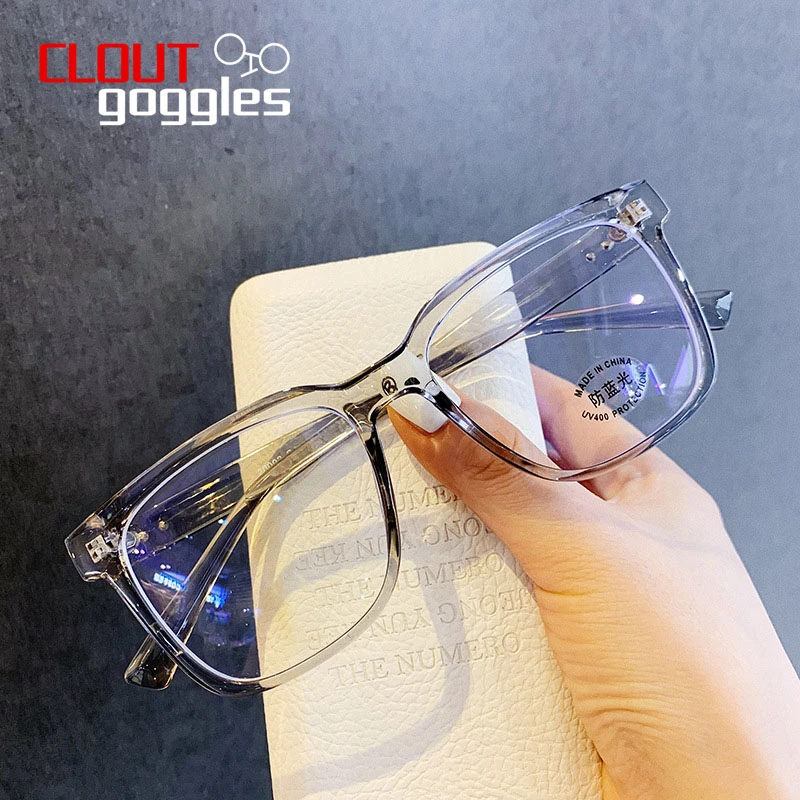 UVLAIK Blue Light Blocking Women's Eyewear Frame Myopia Glasse Frames Spectacles Ladies Transparent Optical Men Eye Glasses