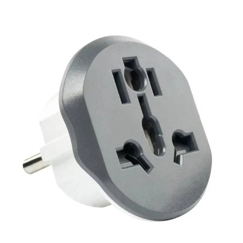 Network Adapter-adapter to euro plug to connect devices with UK/US/CN plug to the usual Russian (European) rose