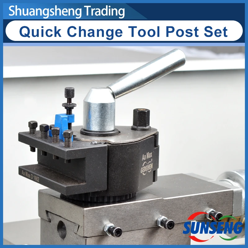 Lathe Quick Change Tool Post Set WM210V&WM180V&0618 12x12mm tool rest for Swing over bed 120-220mm