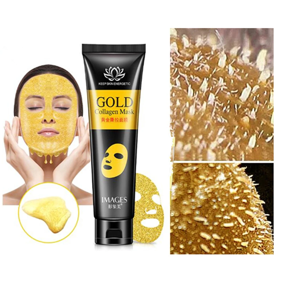 Gold Collagen Against Black Dots Facial Mask Blackhead Remover
