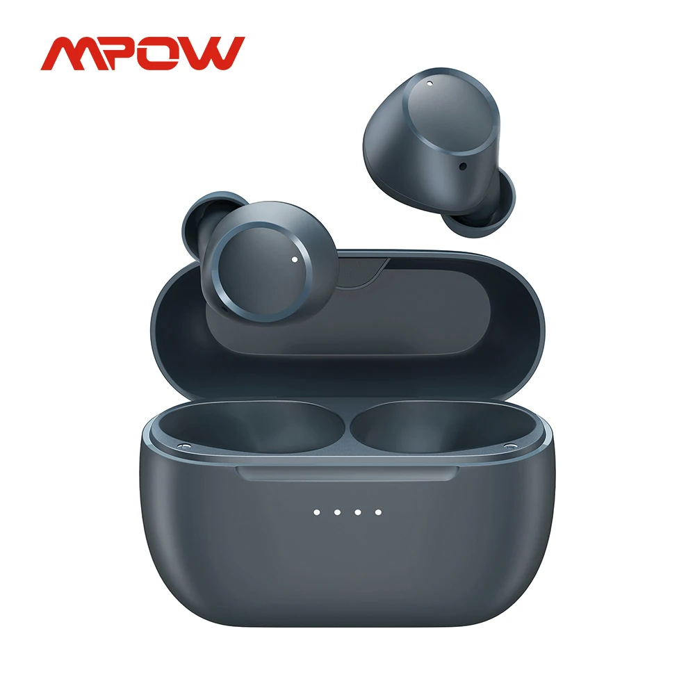 Mpow M13 Wireless Earbuds in-Ear Bluetooth Earphones with Punchy Bass IPX8 Waterproof 28H Playtime TWS Sports Earphone for Gym