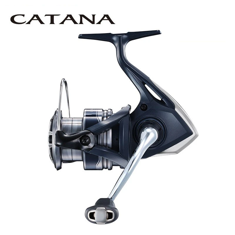 Original SHIMANO Reel CATANA Fishing spinning reel 2+1BB 1000/2500/3000/4000 3.0KG-8.5KG power seawater/freshwater metal Spool