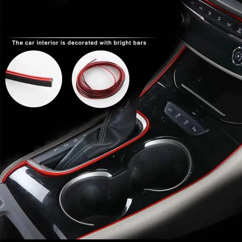 5M Car Styling Interior Accessories Strip Sticker For Renault Megane 2 3 Duster Logan Clio 4 3 Laguna 2 Sandero Scenic 2 Captur