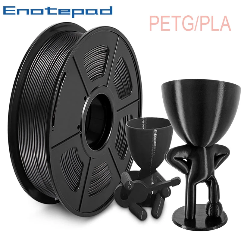 Enotepad PETG 3D Printer Filament 1.75mm 1KG 2.2lbs Spool defferent material 3D Printer Refill full color 3д ручка для рисования