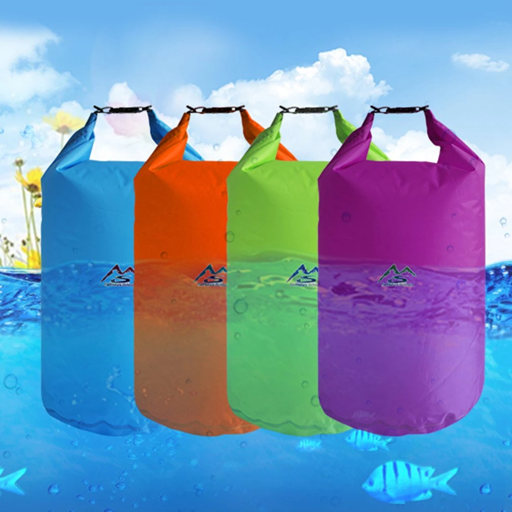 5L/10L/ 20L/40L Waterproof Dry Bag Large Capacity Pouch Dry Bag Pack for Camping Drifting Swimming Rafting River Trekking Bags