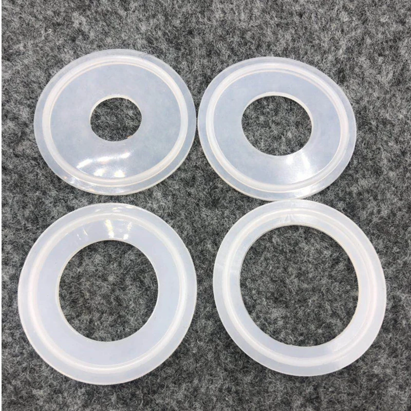 Fit 19mm-Pipe x 233mm O/D Sanitary Tri Clamp Ferrule Silicone Sealing Strip Gasket Ring Washer For Homebrew Dairy Product