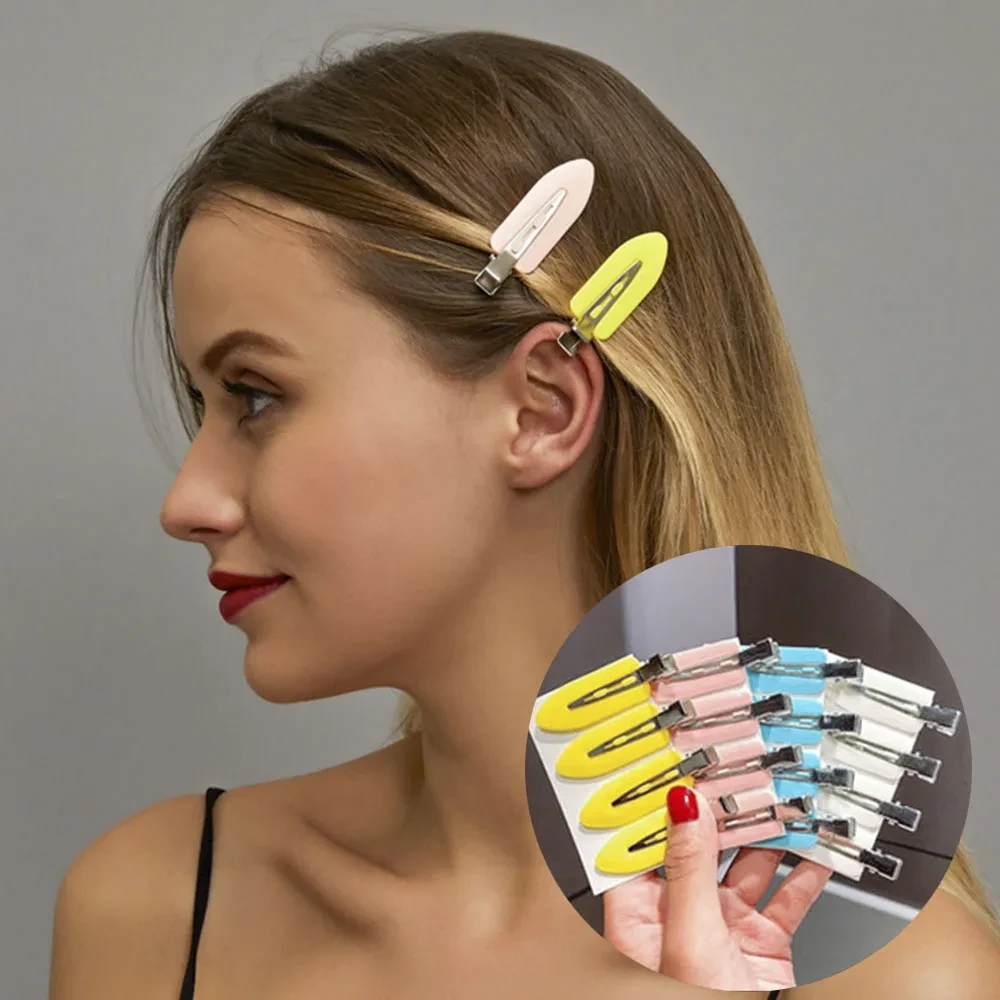 10Pcs/Set Beauty Salon Seamless Hairpin Professional Styling Hairdressing Makeup Tools Hair Clips For Women Girl Headwear