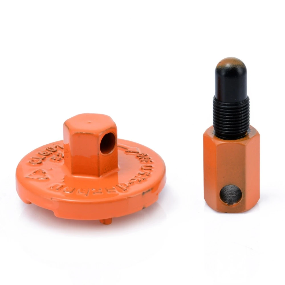 1pcs Practical Piston Stop Tool Chainsaw Clutch Removal Tool for garden tool Orange