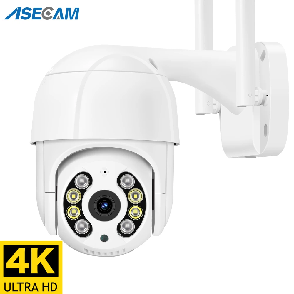 5MP PTZ Wifi IP Camera Outdoor 4X Digital Zoom AI Human Automatic Tracking H.265 ONVIF Audio CCTV Wireless Security Camera