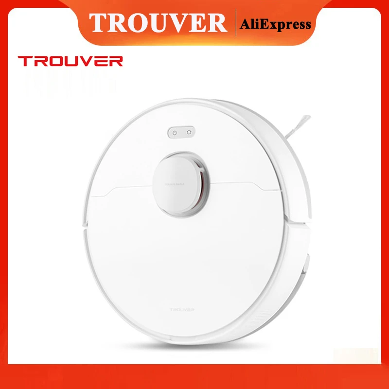 TROUVER Finder Vacuum Cleaner Sweep Robot Wet Mopping Lds Laser Navigation Mijia Mi Home Control App Virtual Wall