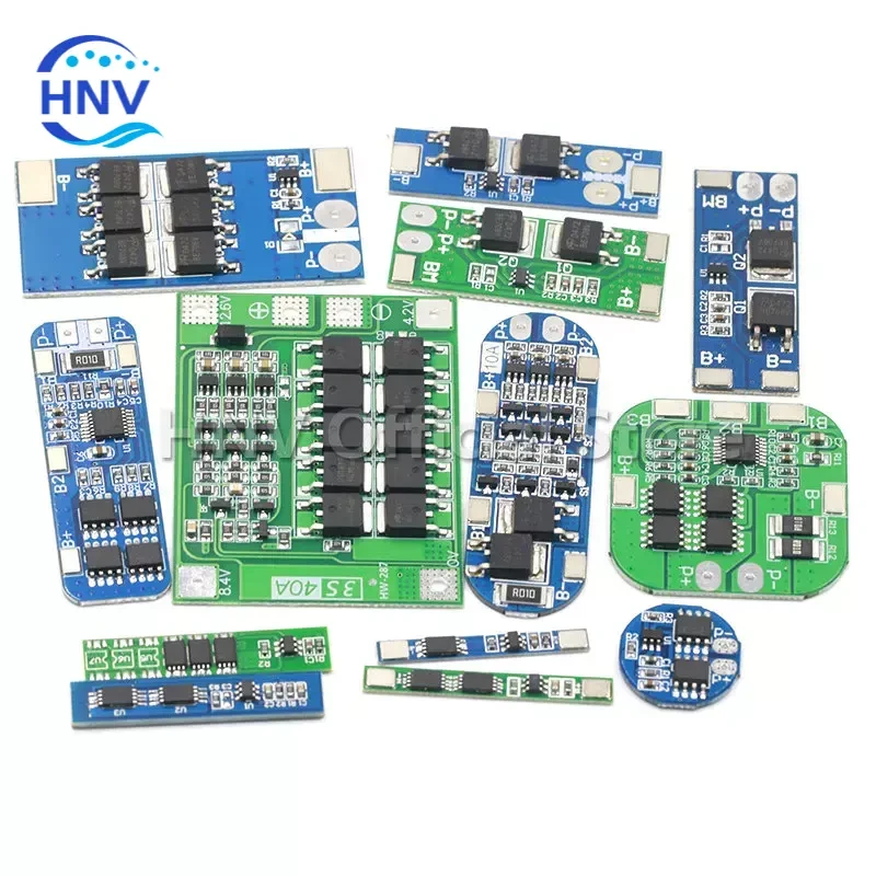 HNV 1S 2S 3S 4S 3A 20A 30A Li-ion Lithium Battery 18650 Charger PCB BMS Protection Board For Drill Motor Lipo Cell Module 5S 6S