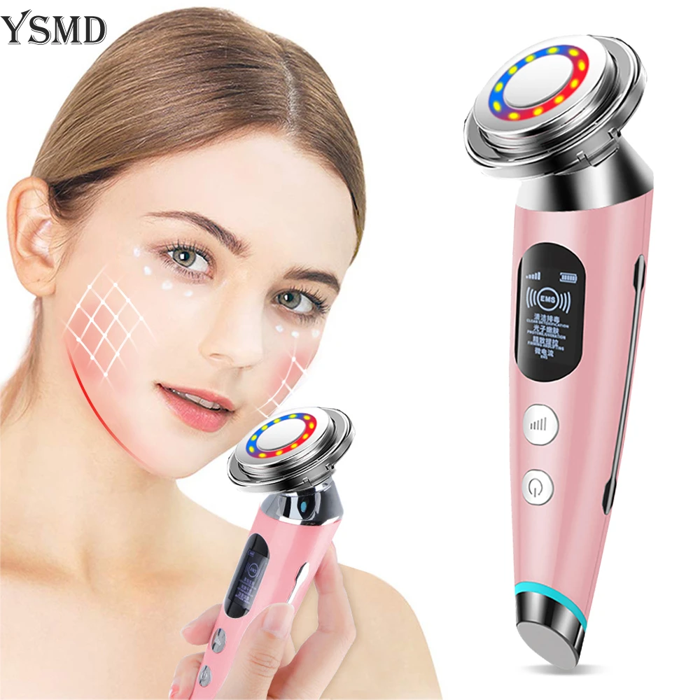 Skin Care Radio Frequency Tightening Beauty Appliances Facial Rf Lifting Machine LED Light Therapy Remover Lift Devices for Face