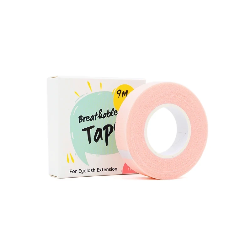 FUNMIX  Brand Lint-free Medical Tape Pink Non-woven Wrap Tape Under Eye Paper Pads Tape Eyelash Extension tool