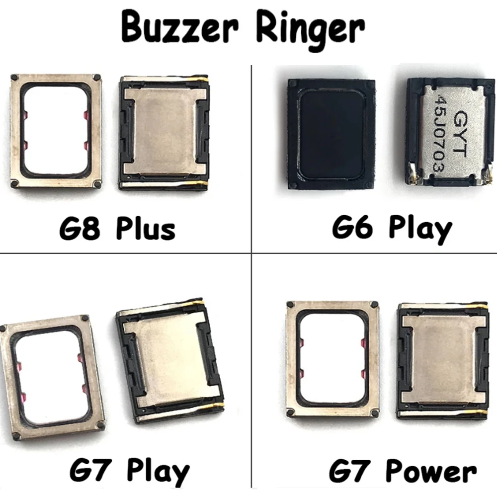 2Pcs/Lot, Buzzer Ringer Loud Speaker Loudspeak For Moto G6 / G7 Power / G6 G7 Play / G8 Plus/G9 Power Play Plus Loudspeaker Part