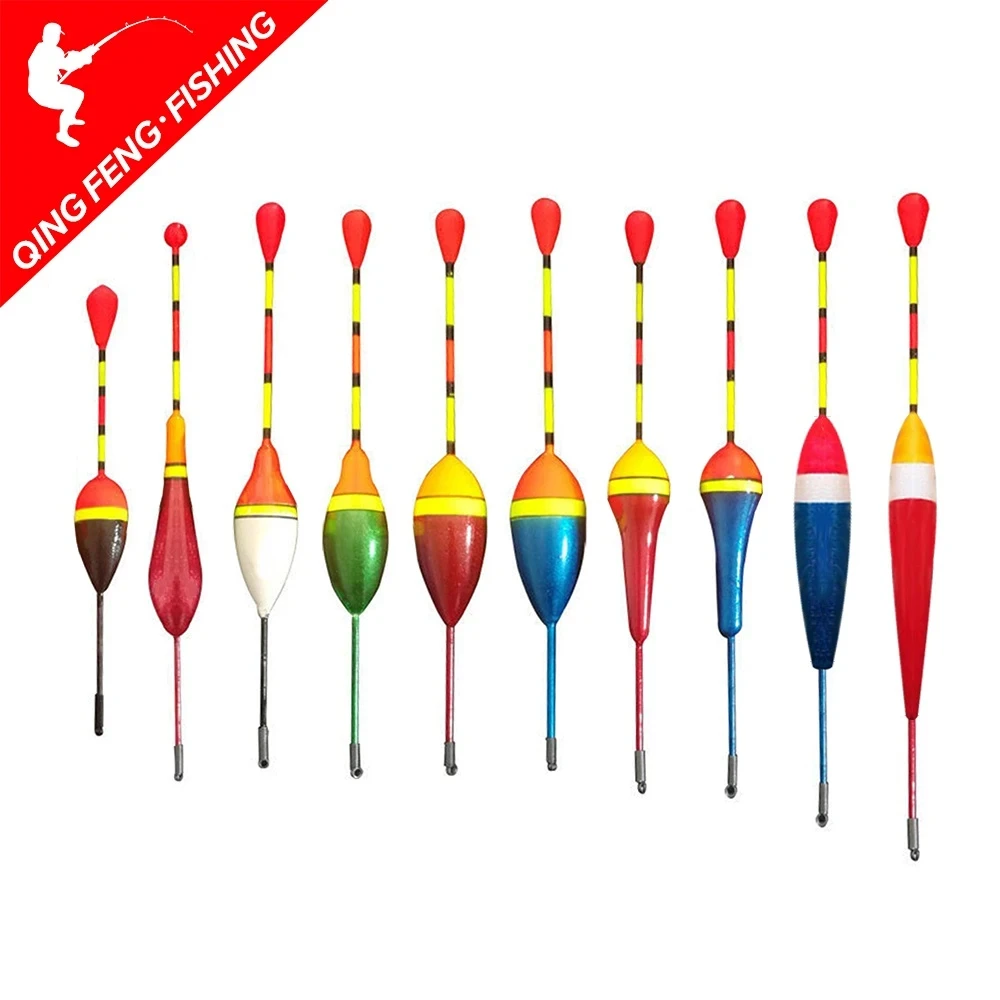 Fishing Floats Set Buoy Bobber Fishing Light Stick Floats Fluctuate Mix Size Color float buoy For Fishing Accessories