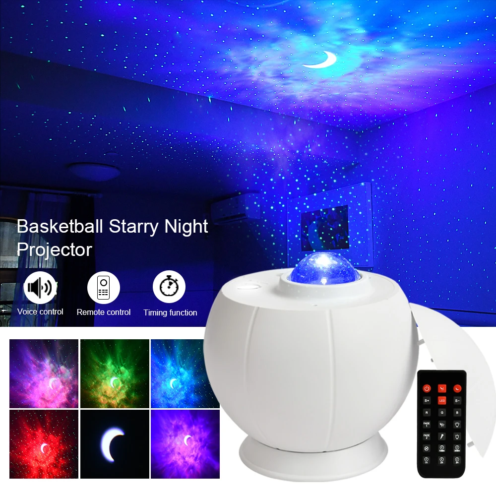 Led Disco Light Stage Lights Voice Control Music Laser Projector Lights 60 Modes RGB Effect Lamp For Party Show with Controller
