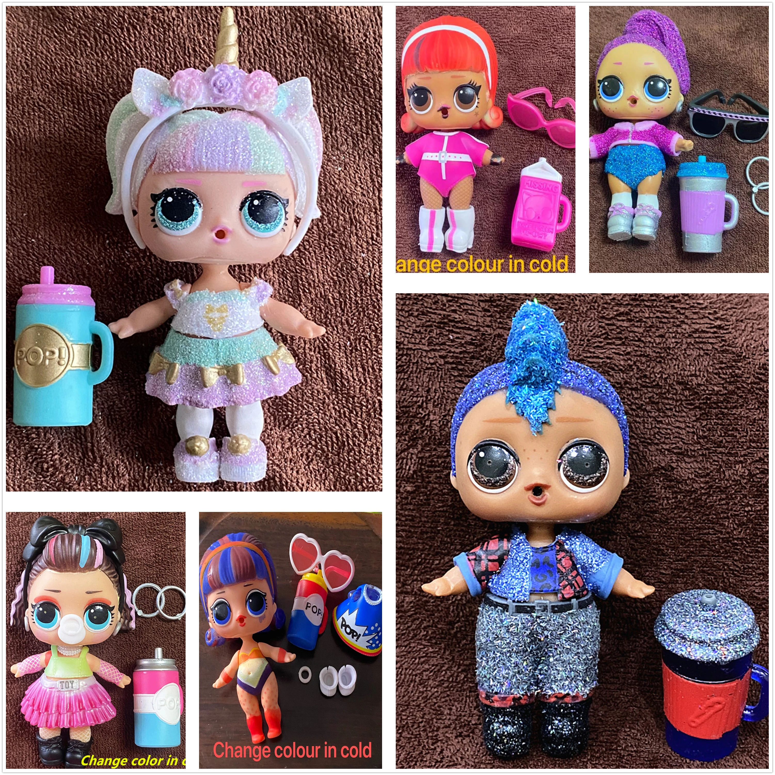 LOL Surprise Choose Original NEW Dolls Sets Queen Bee Car Set 8cm Sister Girl Doll Rare Styles Limited Collection Toys Kids Gift