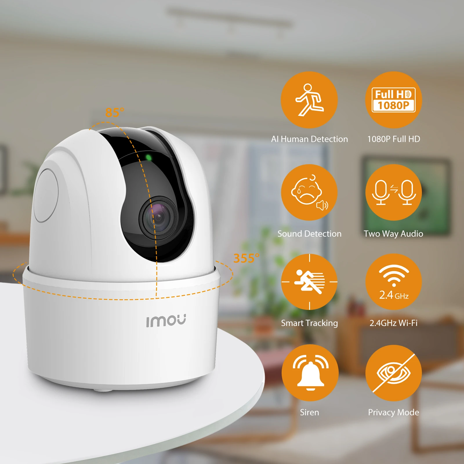 Dahua Imou TA22/42 Ranger 2C 4MP Home Wifi 360 Camera Human Detection Night Vision Baby Security Surveillance Wireless ip Camera