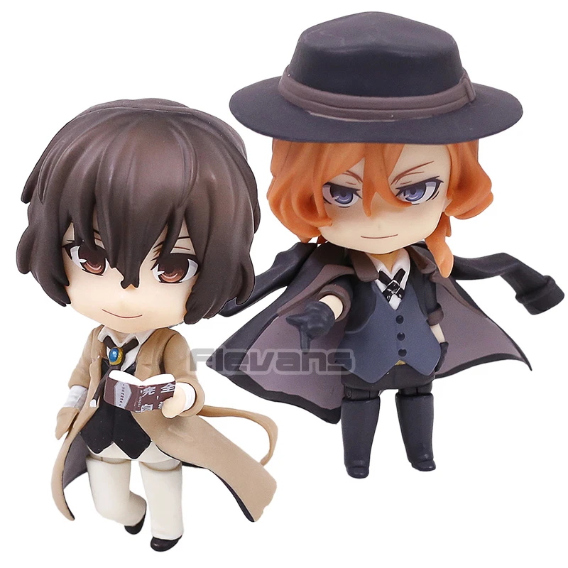 Bungo Stray Dogs Nakahara Chuya 676 Dazai Osamu 657 PVC Action Figure Collectible Model Toy