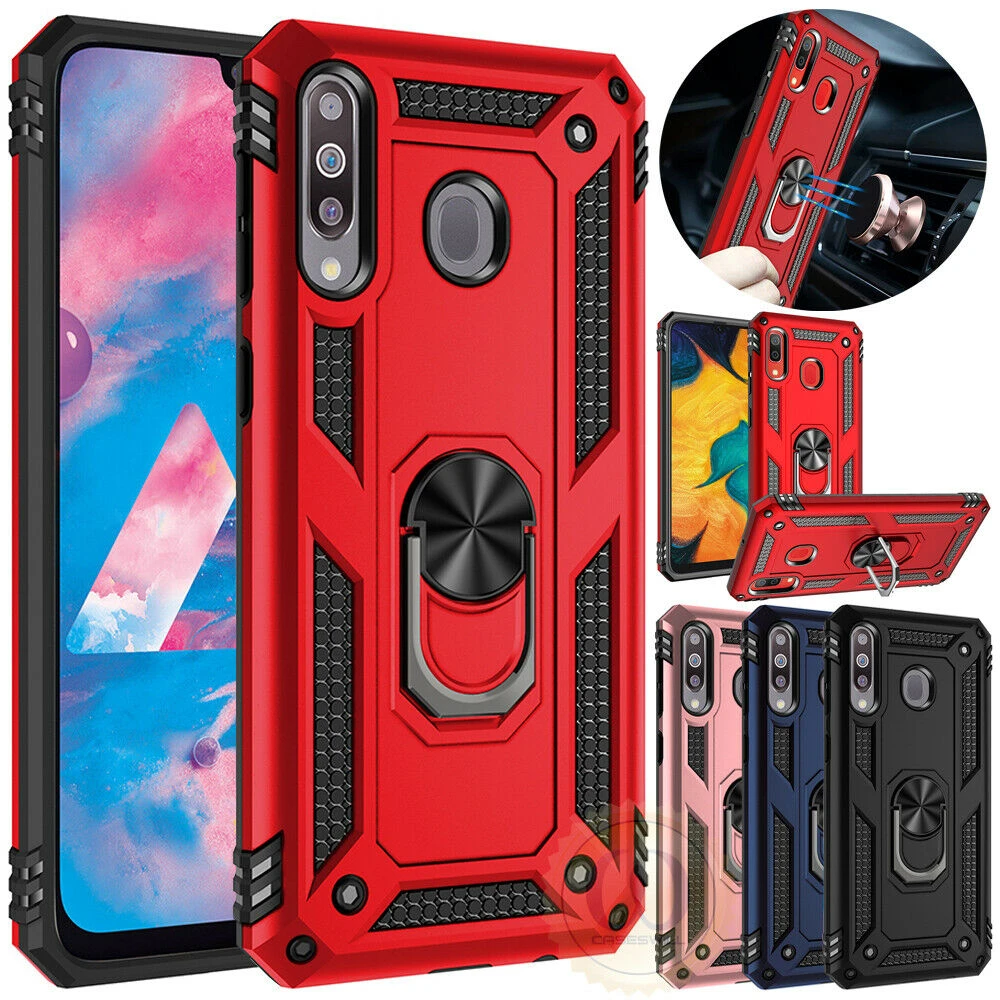 For Samsung Galaxy A20e A70 A50 A40 A30 A20 A10 Case Kickstand Armor Cover For Samsung A80 A90 A50 A70 M40 M20 Magnet Phone case