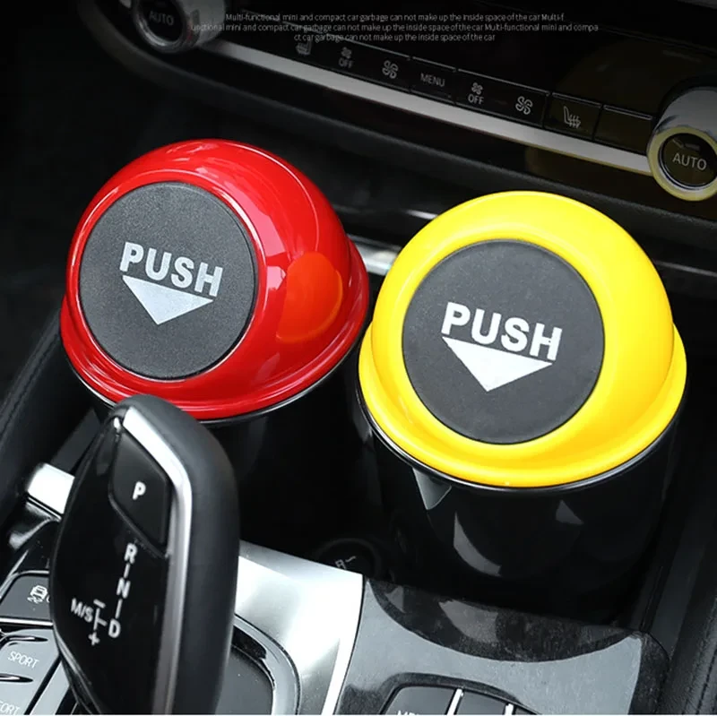 Abs Car Trash Garbage Can Automobiles Trash Dust Case Holder Bin Box Car-styling Can Rubbish Box Dust Case Holder Car Trash