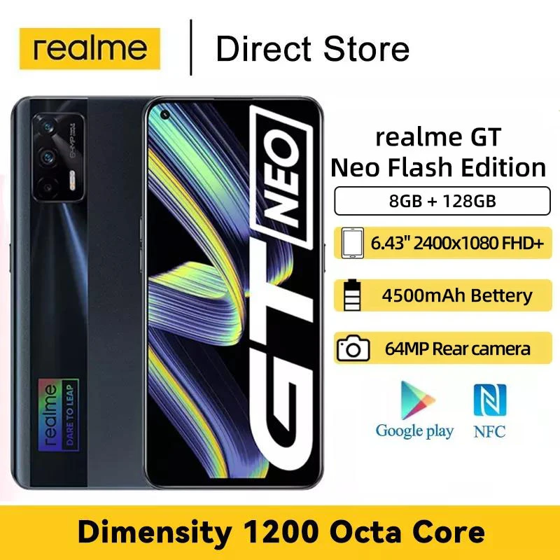 Realme GT Neo 5G Mobile Phone X7 Max 6.43