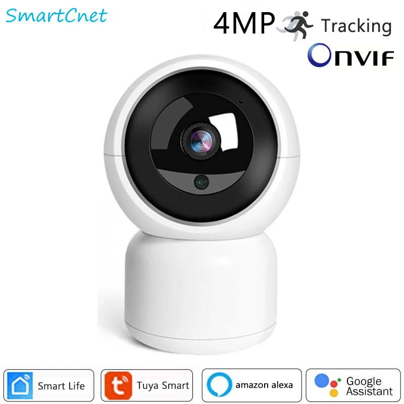 SmartCnet Tuya Smart Life 1080P IP Camera 2M Wireless WiFi Camera Security Surveillance CCTV Camera work with Alexa Google home