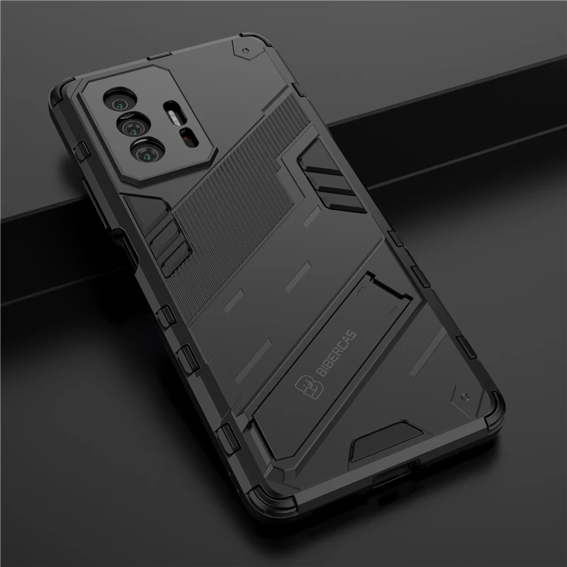 For Xiaomi Mi 10T Pro 5G Case Shockproof Rugged Anti-Fall Armor Kickstand Cover For Mi 11 Pro Mi10T 10 11 Lite Hard Phone Coque