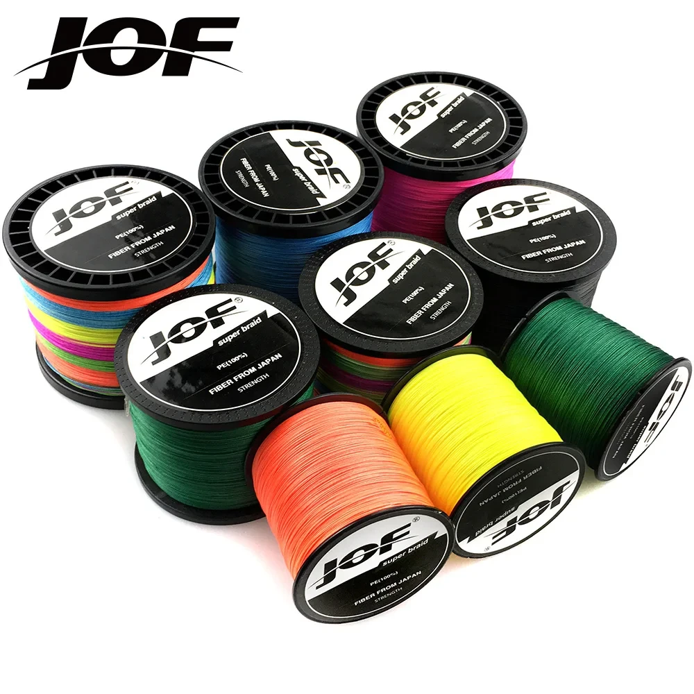 New Brand Woven wire 1000M-100M PE Braided Fishing Line 4 strands 18 28 35 40 50 60 80LB 120LB Multifilament Fishing Line