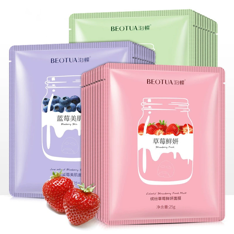 Skin Care Facial Mask Beauty Moisturizing Shrinking Pores Oil Control Whitening Brighten Sheet Facemask Cosmetic