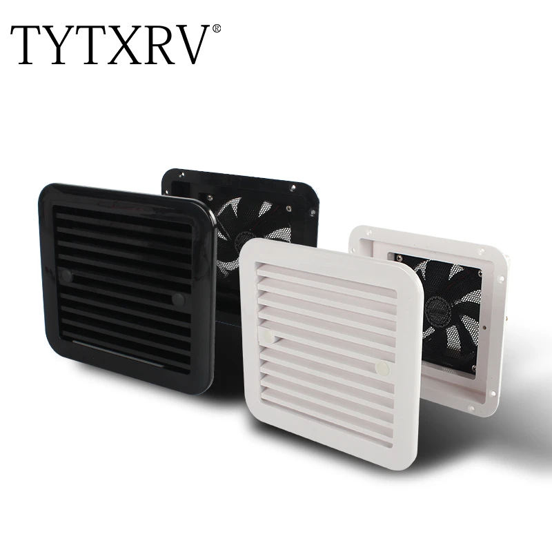 12V 4W Fridge Vent with Fan for RV Trailer Caravan Side Air  strong wind exhaust  Automobile Accessories Car Styling Camper