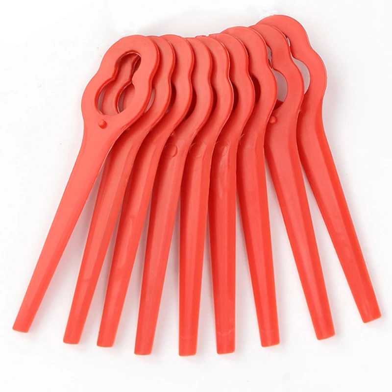 50-100Pcs/lot Swing ABS Plastic Blade Pendants for Cordless Grass Trimmer Garden Timmer Tool Parts Garden tool