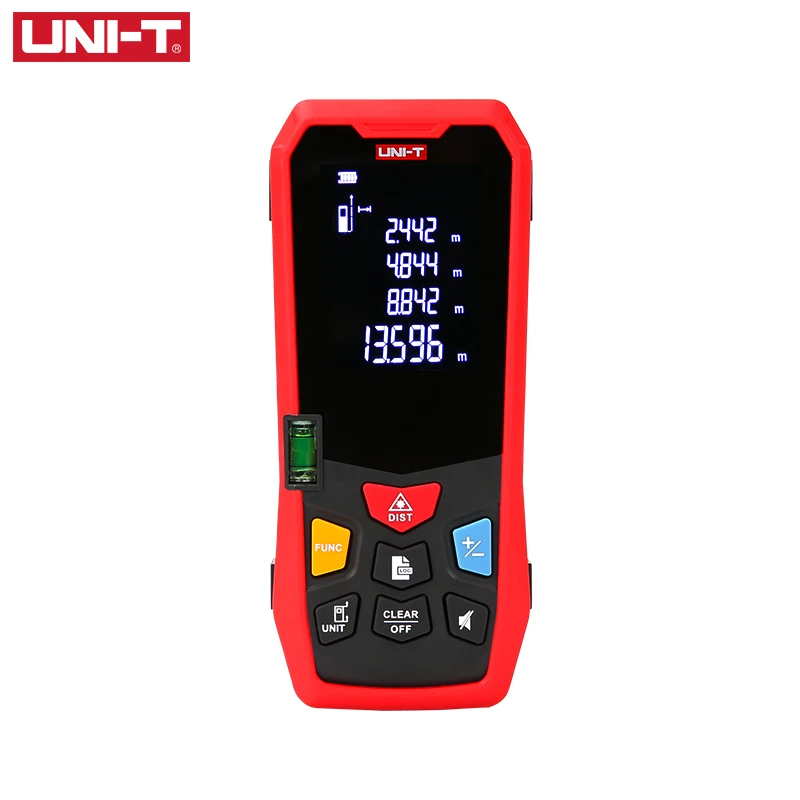 UNI-T Laser Range Finder 40M 50M 60M LM Series Digital Laser Distance Meter Trena Tape Build Measure Electronic Ruler