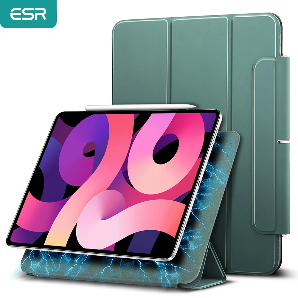 ESR Case for iPad Air 4 Case 10.9 Inch 2020 Magnetic Folding Smart Cover for iPad Air 2020 Smart Folio Funda for iPad Air 4 2020