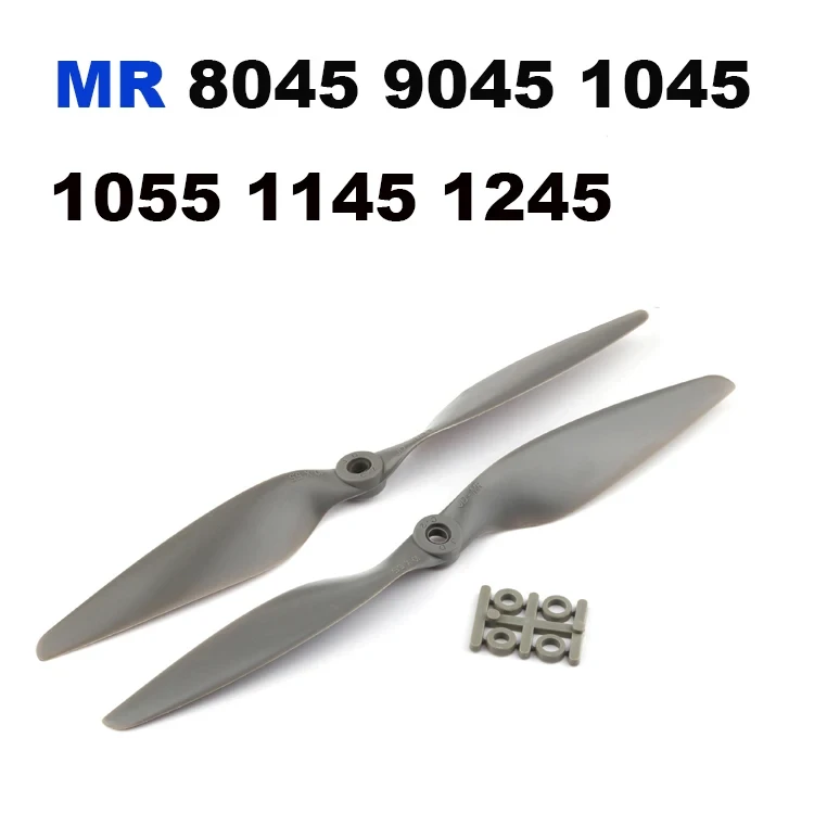 10pcs/lot (5 pair) MR 8045 9045 1045 1055 1145 1245 Nylon Propeller Props Four Axis Multi RC Airplane CW/CCW Propellers