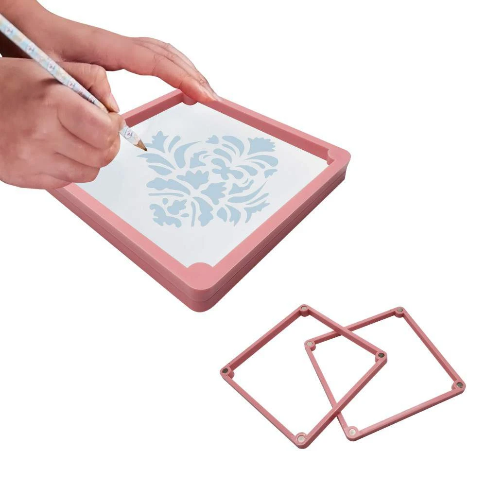 Cookie Stencil Fixing Frames DIY Mold Sugar Cookies Baking Magnetic Cookie Stencil Holder Random Color