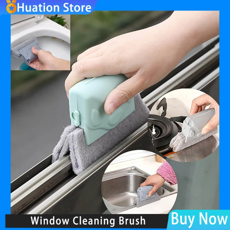 2021 Creative Window Groove Cleaning Cloth Window Cleaning Brush Windows Slot Cleaner Brush Clean Window Slot Clean Tool