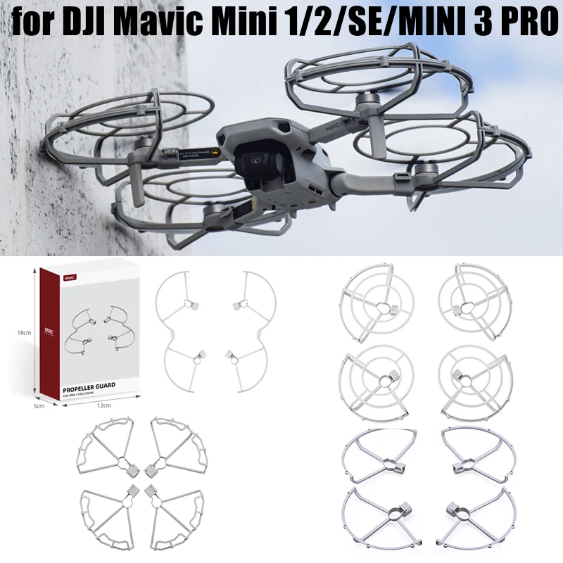 for DJI Mavic Mini 2/SE Fully Enclosed Propeller Guard Protector Props Blade Protection Cage for mavic mini 2 Drone Accessories