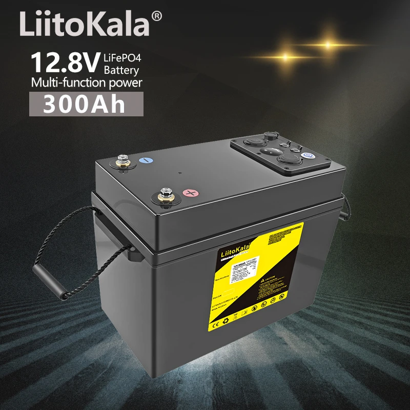 12V 100Ah 120Ah LiFePO4 Battery 12.8V Lithium Power Batteries 3000 Cycles For RV Campers Golf Cart Off-Road Off-grid Solar Wind