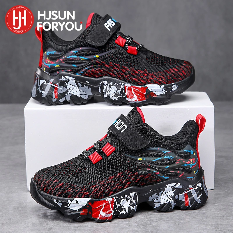 Autumn Winter Children Fashion Sports Shoes High Quality Outdoor Sneakers Boys Girls Leisure Trainers Shoes Kids Casual Sneaker